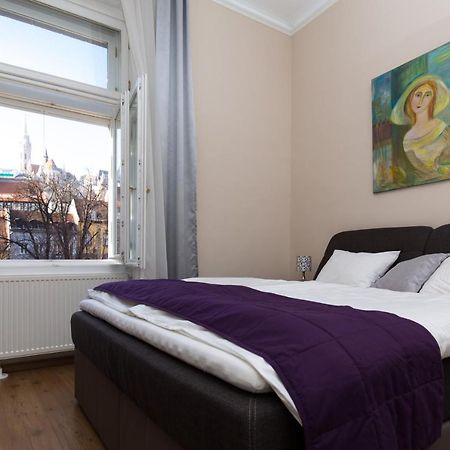 Elegant Apartment With Buda Castle View Budapesta Exterior foto